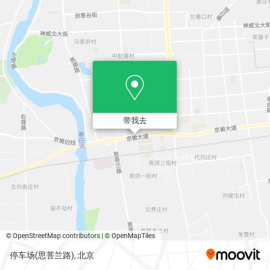 停车场(思菩兰路)地图