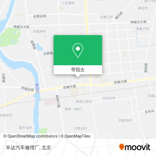 丰达汽车修理厂地图