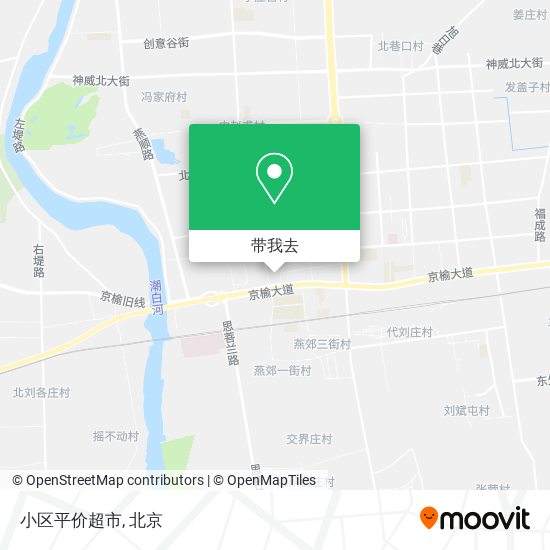 小区平价超市地图