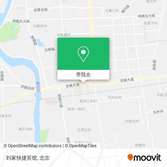 刘家快捷宾馆地图
