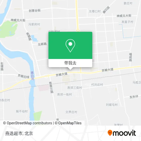 燕选超市地图