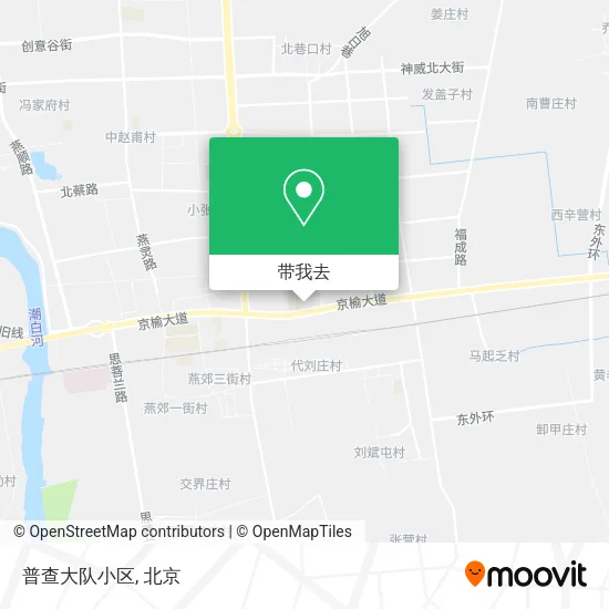 普查大队小区地图