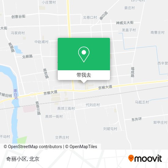 奇丽小区地图