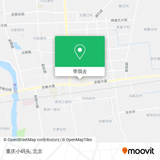 重庆小码头地图