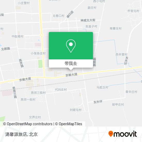 潞馨源旅店地图