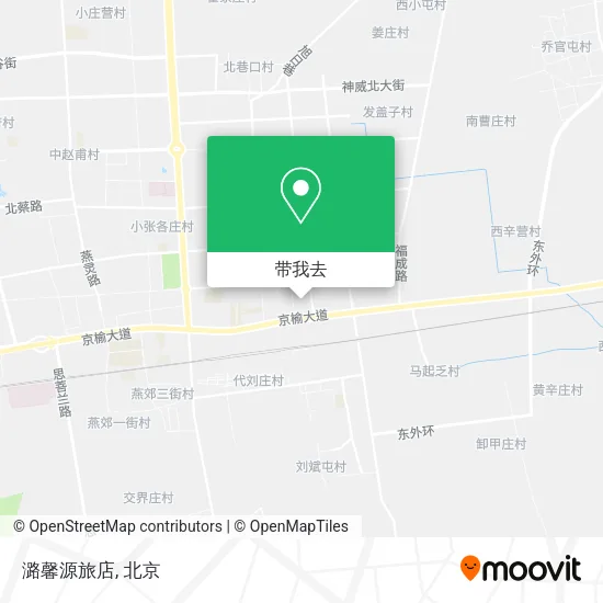 潞馨源旅店地图