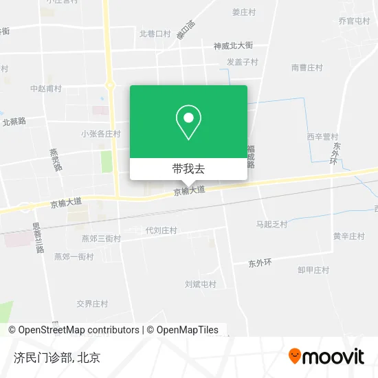 济民门诊部地图