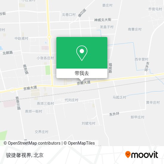 骏捷馨视界地图
