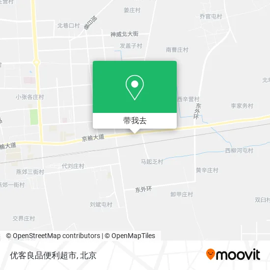 优客良品便利超市地图