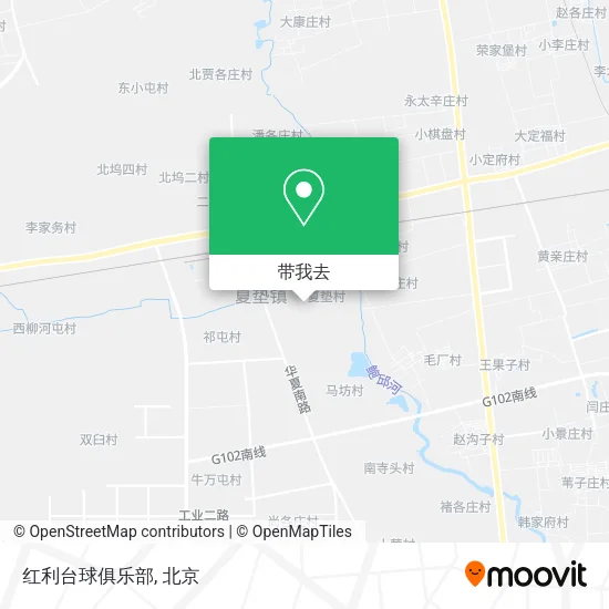 红利台球俱乐部地图
