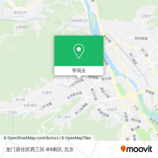 龙门居住区西三区-B9南区地图