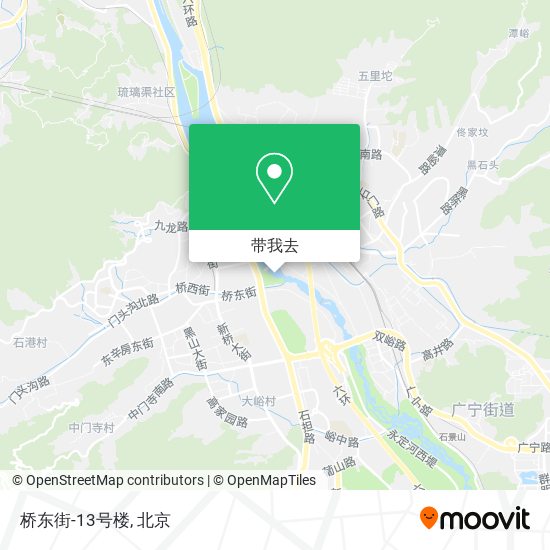 桥东街-13号楼地图