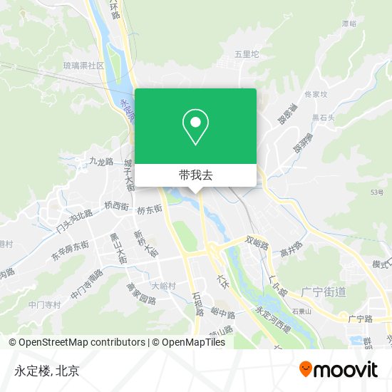 永定楼地图