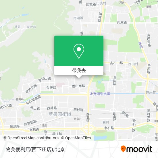 物美便利店(西下庄店)地图