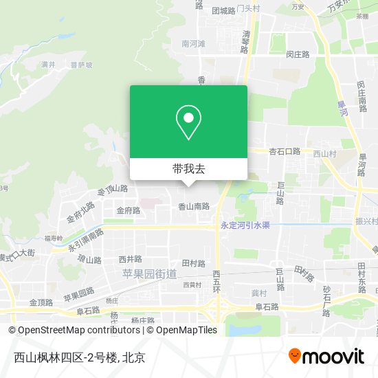 西山枫林四区-2号楼地图
