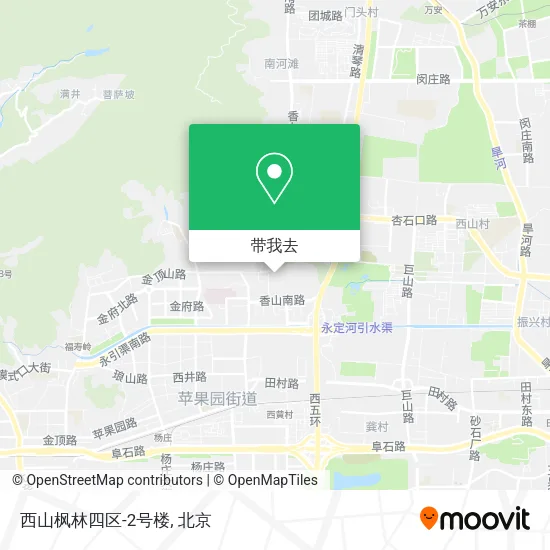 西山枫林四区-2号楼地图