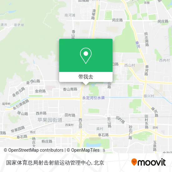 国家体育总局射击射箭运动管理中心地图