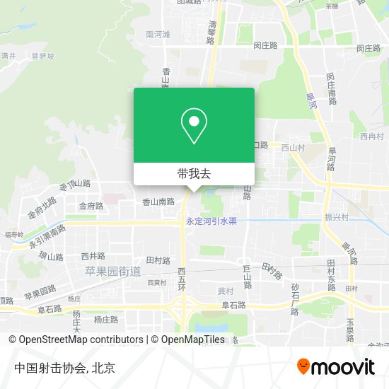 中国射击协会地图