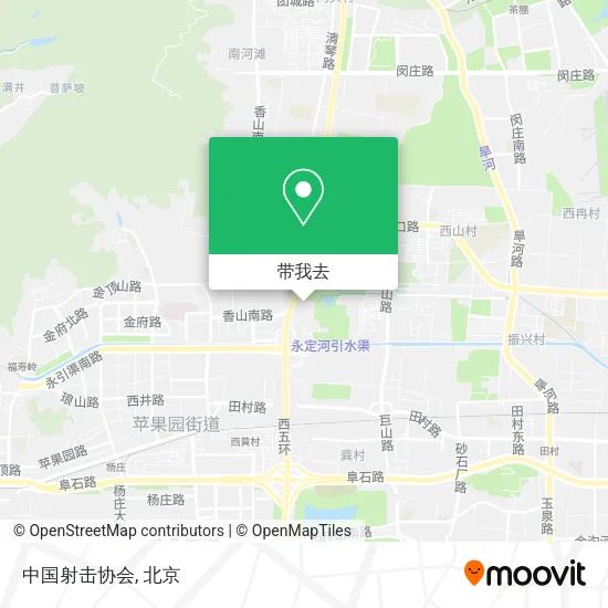 中国射击协会地图