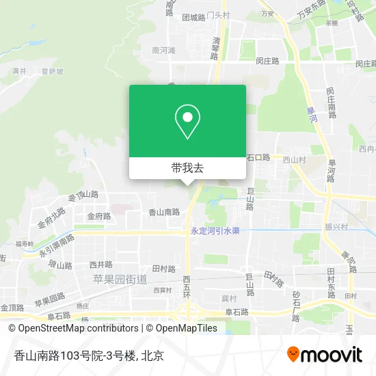 香山南路103号院-3号楼地图