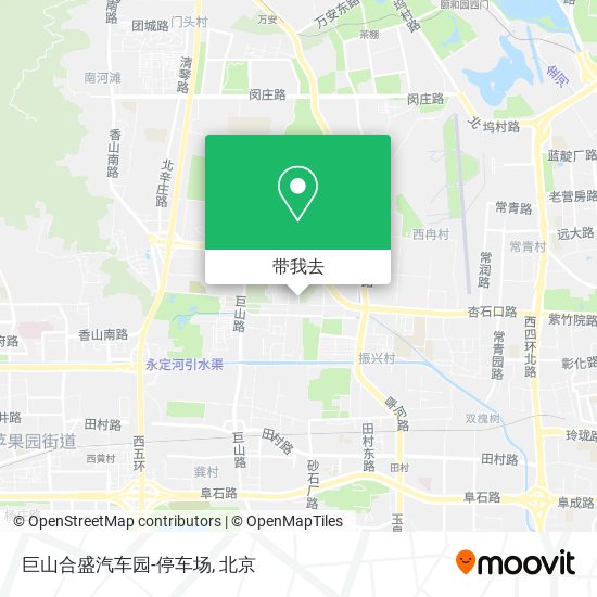 巨山合盛汽车园-停车场地图
