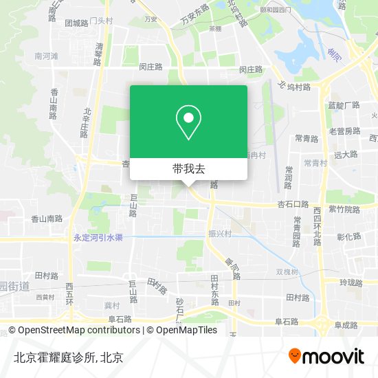 北京霍耀庭诊所地图