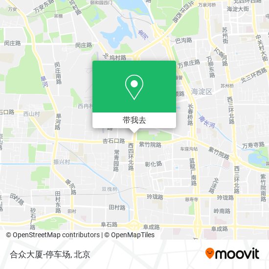 合众大厦-停车场地图