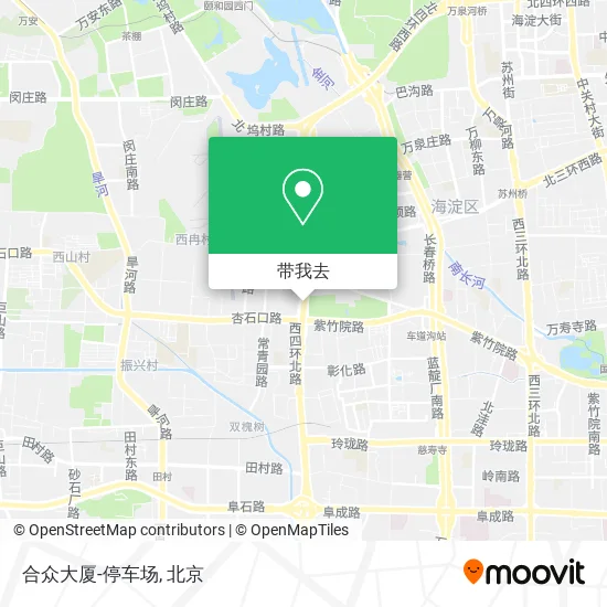 合众大厦-停车场地图