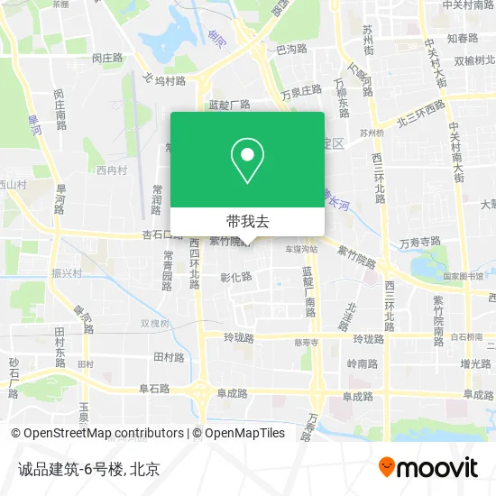 诚品建筑-6号楼地图