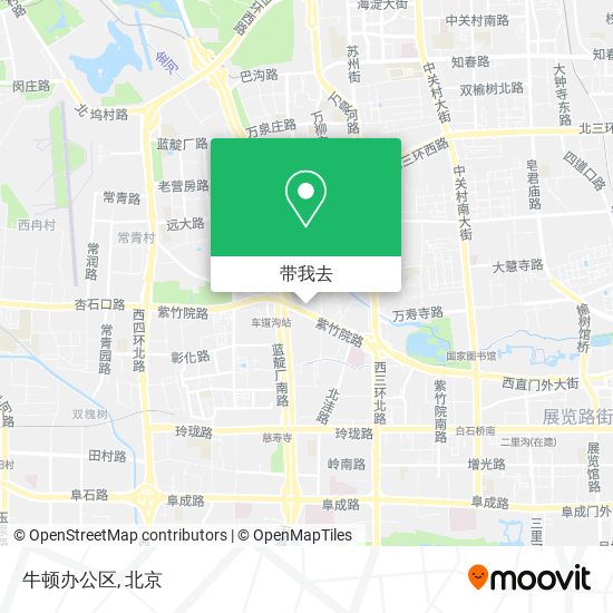 牛顿办公区地图