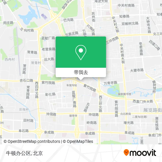 牛顿办公区地图