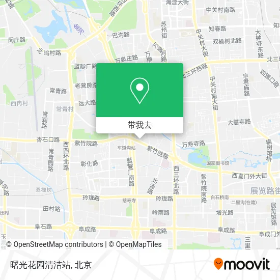 曙光花园清洁站地图