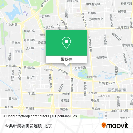 今典轩美容美发连锁地图