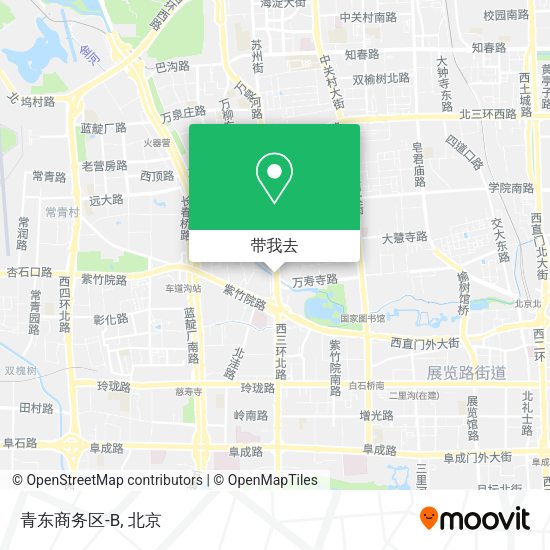 青东商务区-B地图