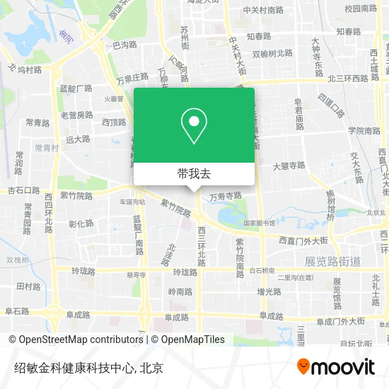 绍敏金科健康科技中心地图