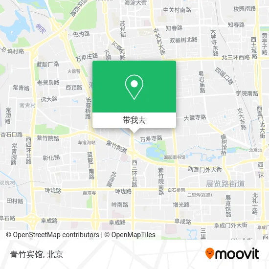 青竹宾馆地图