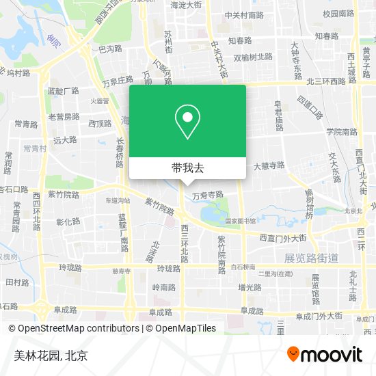 美林花园地图