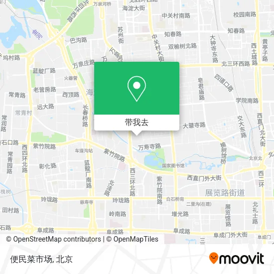 便民菜市场地图