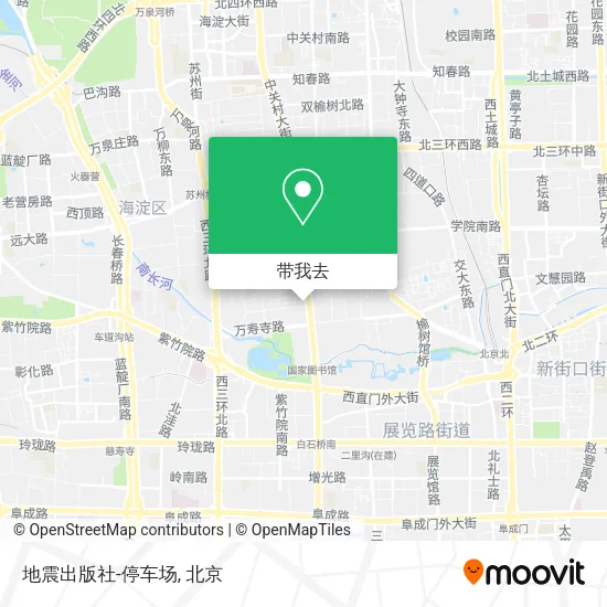地震出版社-停车场地图