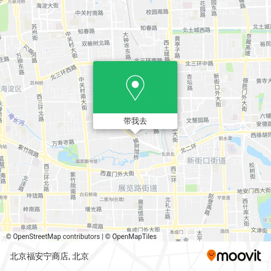 北京福安宁商店地图
