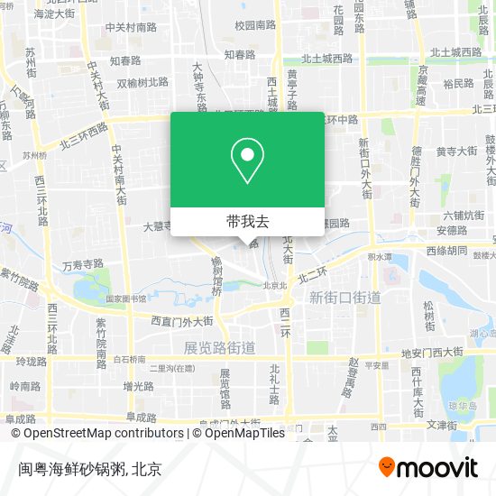 闽粤海鲜砂锅粥地图