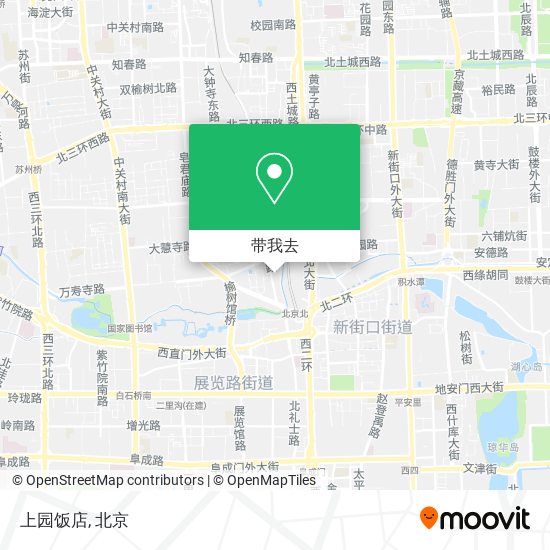 上园饭店地图