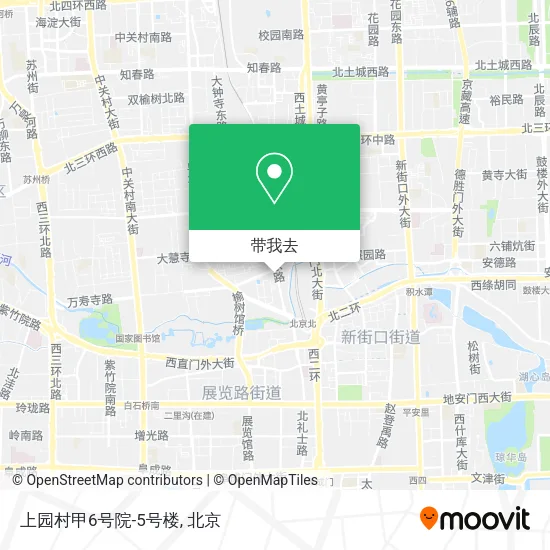 上园村甲6号院-5号楼地图
