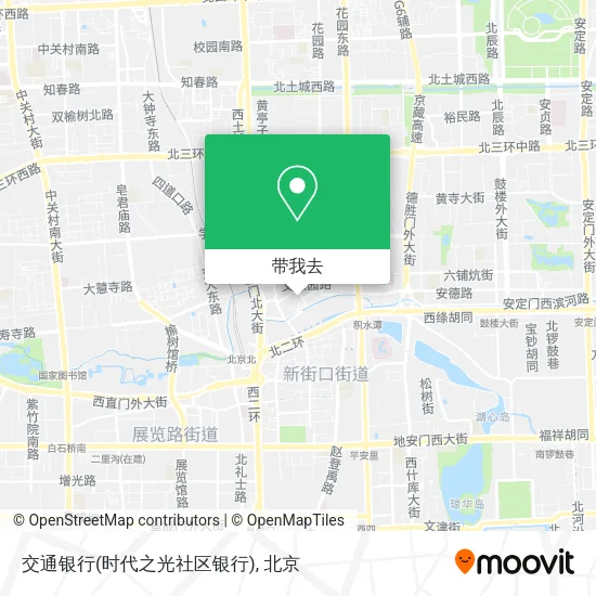 交通银行(时代之光社区银行)地图