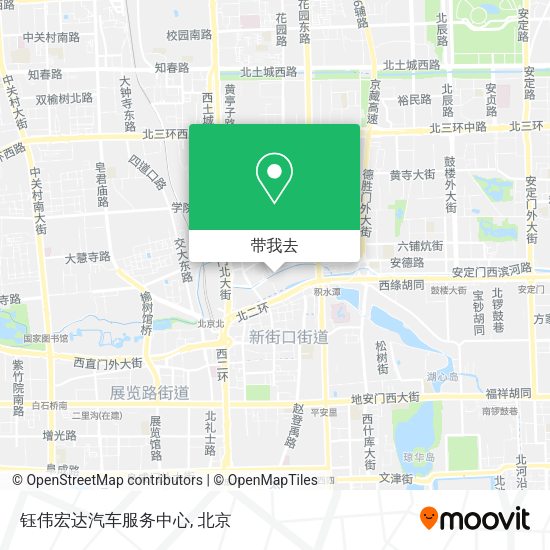 钰伟宏达汽车服务中心地图