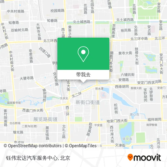 钰伟宏达汽车服务中心地图