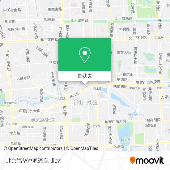 北京福华鸿源酒店地图