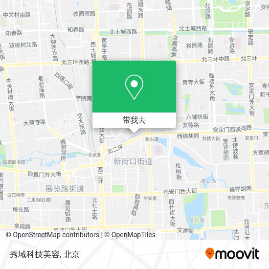 秀域科技美容地图