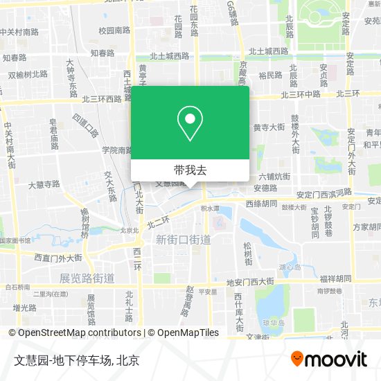 文慧园-地下停车场地图