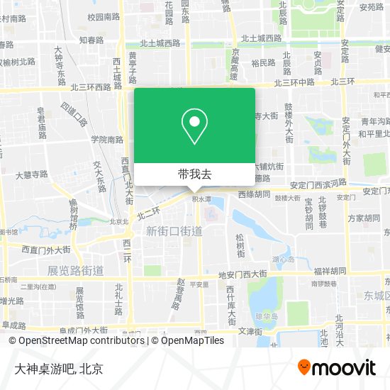 大神桌游吧地图